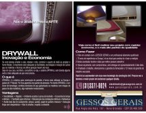 Panfleto - Cliente: Gessos Gerais