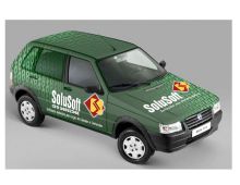 Envelopamento Veículo - Cliente : Solusoft